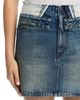 Mm6 Maison Margiela MM6 Maison Margiela Foldover Denim Mini Skirt - 5