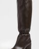 MM6 Maison Margiela MM6 Maison Margiela Gathered Boots Coffee Bean - 2