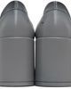 MM6 Maison Margiela MM6 Maison Margiela Gray Anatomic Pump Block Heels - 2