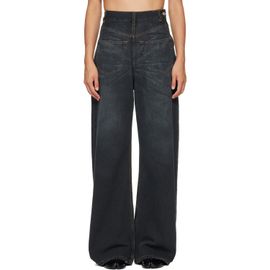 MM6 Maison Margiela MM6 Maison Margiela Gray Backwards Jeans