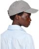 MM6 Maison Margiela MM6 Maison Margiela Gray Embroidered Logo Cap - 3