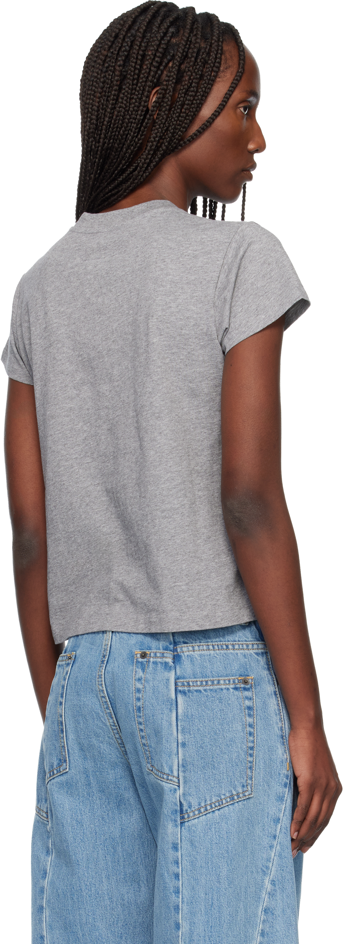 MM6 Maison Margiela - Gray Numeric Cotton T-shirt