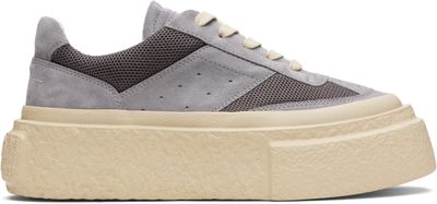 MM6 Maison Margiela MM6 Maison Margiela Gray Platform Sneakers