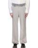 MM6 Maison Margiela MM6 Maison Margiela Gray Replaced Waist Wool Trousers - 1