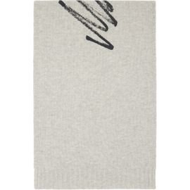 MM6 Maison Margiela MM6 Maison Margiela Gray Signature Scarf