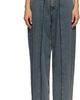 MM6 Maison Margiela MM6 Maison Margiela Gray Wide-Leg Jeans - 1