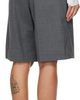MM6 Maison Margiela MM6 Maison Margiela Gray Wool-Blend Tailored Shorts - 3