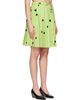 MM6 Maison Margiela MM6 Maison Margiela Green Belted Midi Skirt - 2