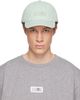 MM6 Maison Margiela MM6 Maison Margiela Green Embroidered Logo Cap - 1