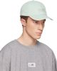 MM6 Maison Margiela MM6 Maison Margiela Green Embroidered Logo Cap - 2
