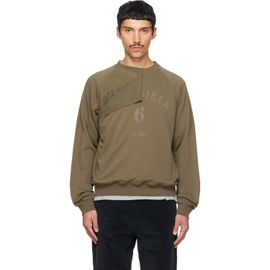 MM6 Maison Margiela MM6 Maison Margiela Green Mannequin Print Sweatshirt