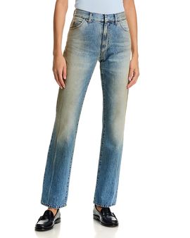 Mm6 Maison Margiela MM6 Maison Margiela Jeans in Medium Blue