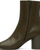 MM6 Maison Margiela MM6 Maison Margiela Khaki Anatomic Ankle Boots - 3