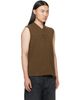 MM6 Maison Margiela MM6 Maison Margiela Khaki Wool Sweater Vest - 2