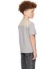 MM6 Maison Margiela MM6 Maison Margiela Kids Gray & Beige Printed-Logo T-shirt - 3