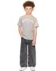 MM6 Maison Margiela MM6 Maison Margiela Kids Gray & Beige Printed-Logo T-shirt - 4
