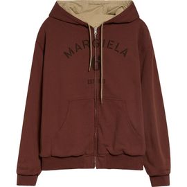 MM6 Maison Margiela MM6 Maison Margiela Line 6 Logo Zip Hoodie