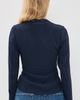MM6 Maison Margiela MM6 Maison Margiela Long-sleeved Top Blue Navy - 3