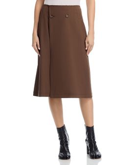 Mm6 Maison Margiela MM6 Maison Margiela Midi Wrap Skirt