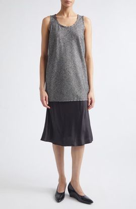 MM6 Maison Margiela MM6 Maison Margiela Mixed Media Midi Dress