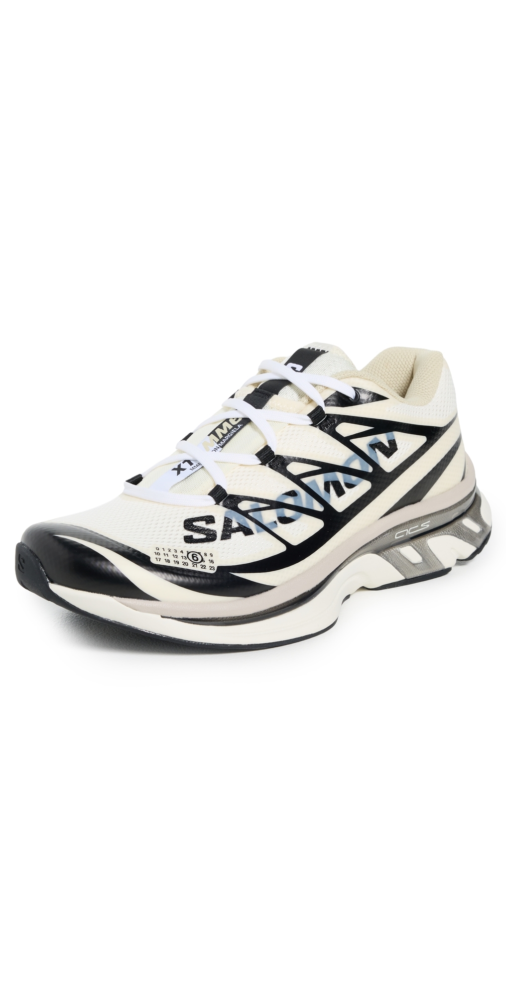 MM6 Maison Margiela - MM6 x Salomon Sneakers Vanilla Ice/Black