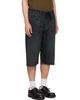 MM6 Maison Margiela MM6 Maison Margiela Navy Drawstring Denim Shorts - 2