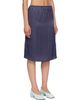 MM6 Maison Margiela MM6 Maison Margiela Navy Lining Look Midi Skirt - 2