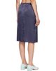 MM6 Maison Margiela MM6 Maison Margiela Navy Lining Look Midi Skirt - 3