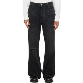 MM6 Maison Margiela MM6 Maison Margiela Navy Straight-Leg Jeans