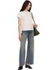MM6 Maison Margiela MM6 Maison Margiela Navy Wide Denim Jeans - 4