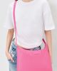 MM6 Maison Margiela MM6 Maison Margiela Nylon Crossbody Bag Carmine Rose One - 3