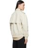 MM6 Maison Margiela MM6 Maison Margiela Off-White Cotton Twill Jacket - 3