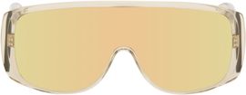 MM6 Maison Margiela MM6 Maison Margiela Off-White Mask Sunglasses