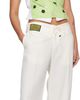 MM6 Maison Margiela MM6 Maison Margiela Off-White Reverse Waistband Trousers - 4