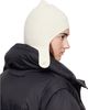 MM6 Maison Margiela MM6 Maison Margiela Off-White Ribbed Aviator Beanie - 3