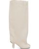 MM6 Maison Margiela MM6 Maison Margiela Off-White Suede Anatomic Tube Boots - 1