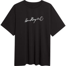 MM6 Maison Margiela MM6 Maison Margiela Overdyed Logo Graphic T-Shirt