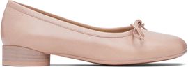 MM6 Maison Margiela MM6 Maison Margiela Pink Anatomic Ballerina Flats