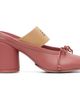 MM6 Maison Margiela MM6 Maison Margiela Pink Anatomic Numeric Mule Heels - 1