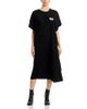 Mm6 Maison Margiela MM6 Maison Margiela Round Neck Midi Dress - 1