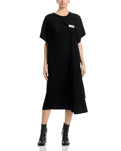 Mm6 Maison Margiela MM6 Maison Margiela Round Neck Midi Dress