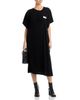 Mm6 Maison Margiela MM6 Maison Margiela Round Neck Midi Dress - 2