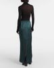 MM6 Maison Margiela MM6 Maison Margiela Satin maxi skirt - 3