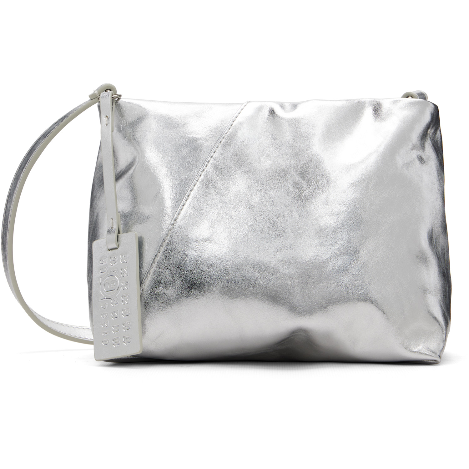 MM6 Maison Margiela - Silver Triangle Folded Bag