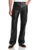 Mm6 Maison Margiela MM6 Maison Margiela Straight Fit Coated Jeans in Black - 1