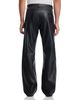 Mm6 Maison Margiela MM6 Maison Margiela Straight Fit Coated Jeans in Black - 3