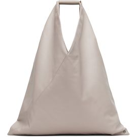 MM6 Maison Margiela MM6 Maison Margiela Taupe Classic Medium Triangle Tote