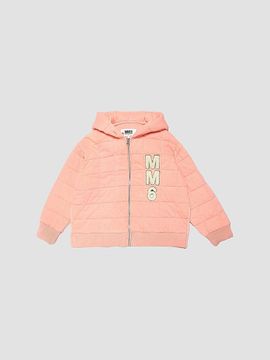 MM6 Maison Margiela MM6 Maison Margiela Unisex Little Kid's & Kid's Quilted Zip-Up Hoodie