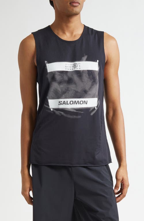 MM6 Maison Margiela MM6 Maison Margiela x Salomon Numeric Logo Performance Tank
