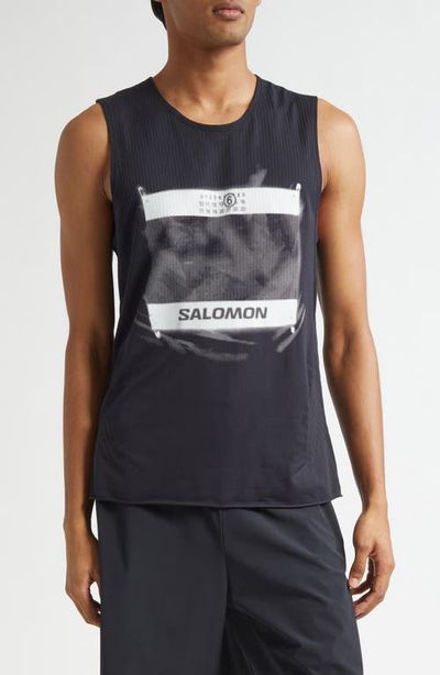 MM6 Maison Margiela MM6 Maison Margiela x Salomon Numeric Logo Performance Tank